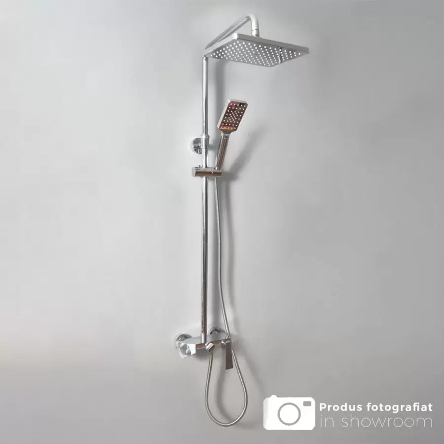 Sprchovací stĺpec, sanitárna mosadz, chróm, 6720