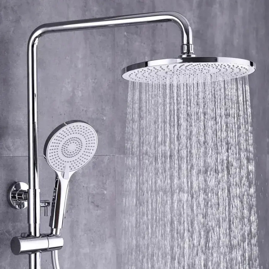 Sprchovací stĺpec, sanitárna mosadz, chróm, 9810