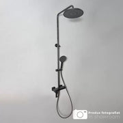 Sprchovací stĺpec, sanitárna mosadz, čierna, 9810h