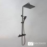 Sprchovací stĺpec, sanitárna mosadz, čierna, HC8816H
