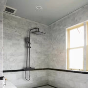 Sprchovací stĺpec, sanitárna mosadz, čierna, HC8816H