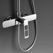 Sprchovací stĺp, sanitárna mosadz, satén, 9710