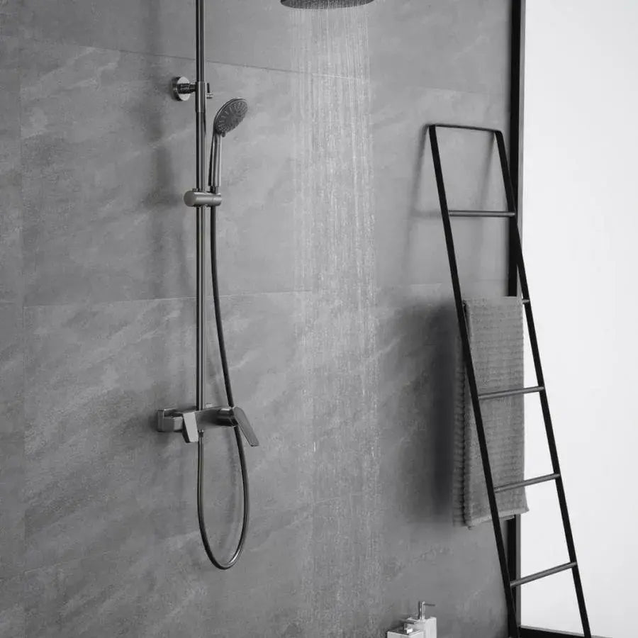 Sprchovací stĺpec, sanitárna mosadz, satén, 9910n