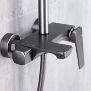 Sprchovací stĺpec, sanitárna mosadz, satén, 9960n