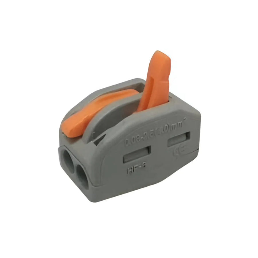 Konektor pre LED luster / zrkadlo - rýchle, 2 póly, inštalácia bez skrutky