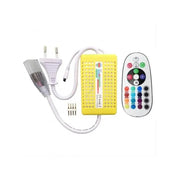 Ovládač LED pásma, diaľkové ovládanie, 16 farieb, 220V