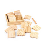 Kognitívna abeceda vo vzdelávaní, 30 kusov, drevo
