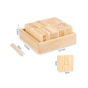 Kognitívna abeceda vo vzdelávaní, 30 kusov, drevo