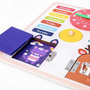 Vzdelávacie miesto Sesame Plate Otvorené, drevo