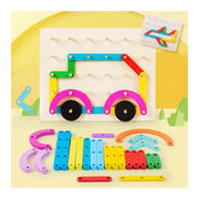 Montessori Montessori Wood Games Structure Spell Lists Číslo