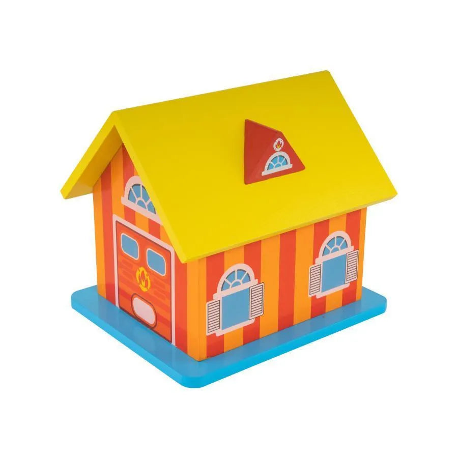 Pusculita hračka pre mince a bacnotes, 3 kusy, viacfarebné, drevo