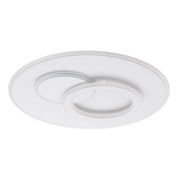 LED luster s diaľkovým ovládaním nolux luminosa, 120 W, 3 kruhy, studené/horúce/neutrálne svetlo, nestabilné, biele
