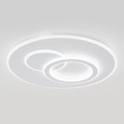 LED luster s diaľkovým ovládaním nolux luminosa, 120 W, 3 kruhy, studené/horúce/neutrálne svetlo, nestabilné, biele