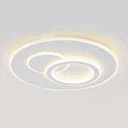 LED luster s diaľkovým ovládaním nolux luminosa, 120 W, 3 kruhy, studené/horúce/neutrálne svetlo, nestabilné, biele