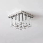 Crystal Martinez lineárny luxe, priemer 35 cm, 4x E14, lesklý chróm