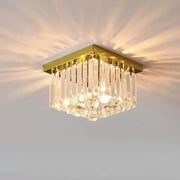Crystal Martinez lineárny luxe, priemer 35 cm, 4x E14, lesklé zlato