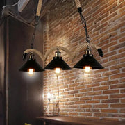 Lustrage Lust, 3*E27, hnedý, kov a povraz