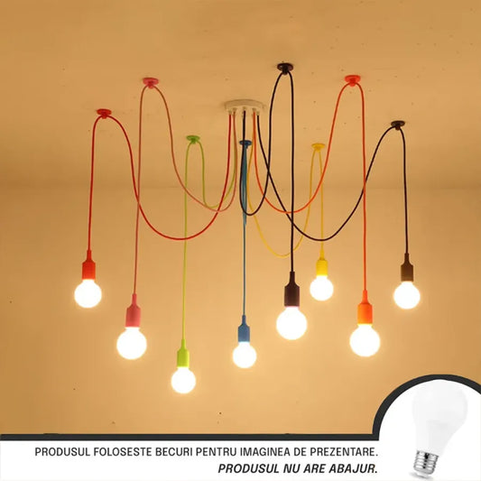 Kappa 8xe27 viacfarebný