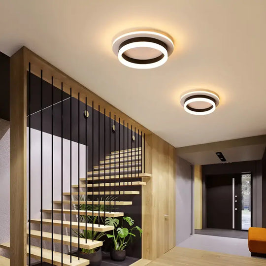 LED luster SOLENA ROTONDA 13W, Priemer 25cm, Studené/Teplé/Neutrálne svetlo, Čiernobiele LED Lustre Predvolený názov Alessandro Design