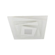 LED luster NIVARA RGB 3D 20W, studené/teplé/neutrálne svetlo, biela