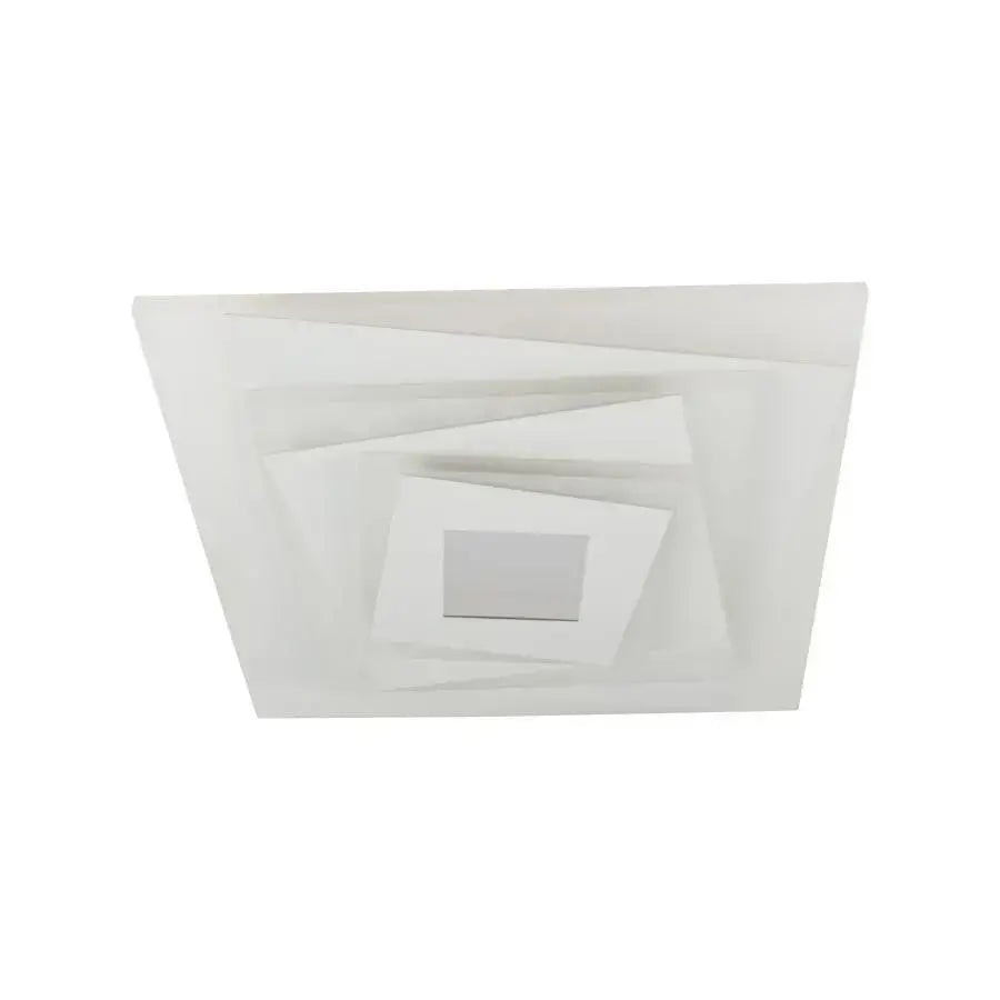 LED luster NIVARA RGB 3D 20W, studené/teplé/neutrálne svetlo, biela