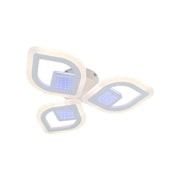 Lulus LED 3D Zeni s diaľkovým ovládaním, 60 W, 2,4 GHz, akryl, biely