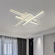 LED LED LED LED Abigaia s diaľkovým ovládaním, 2,4 GHz, 136W, akrylové, biele
