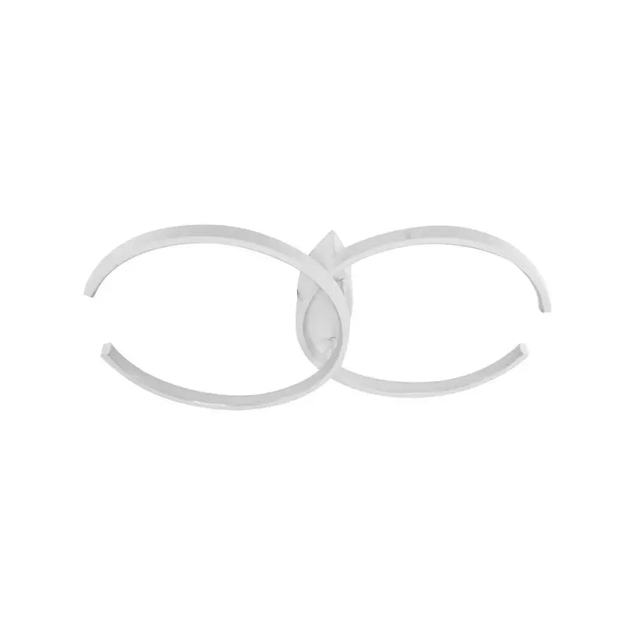 LED luster s diaľkovým ovládaním NOAH 64W, 2 prvky, studené/teplé/neutrálne svetlo, stmievateľné, biela