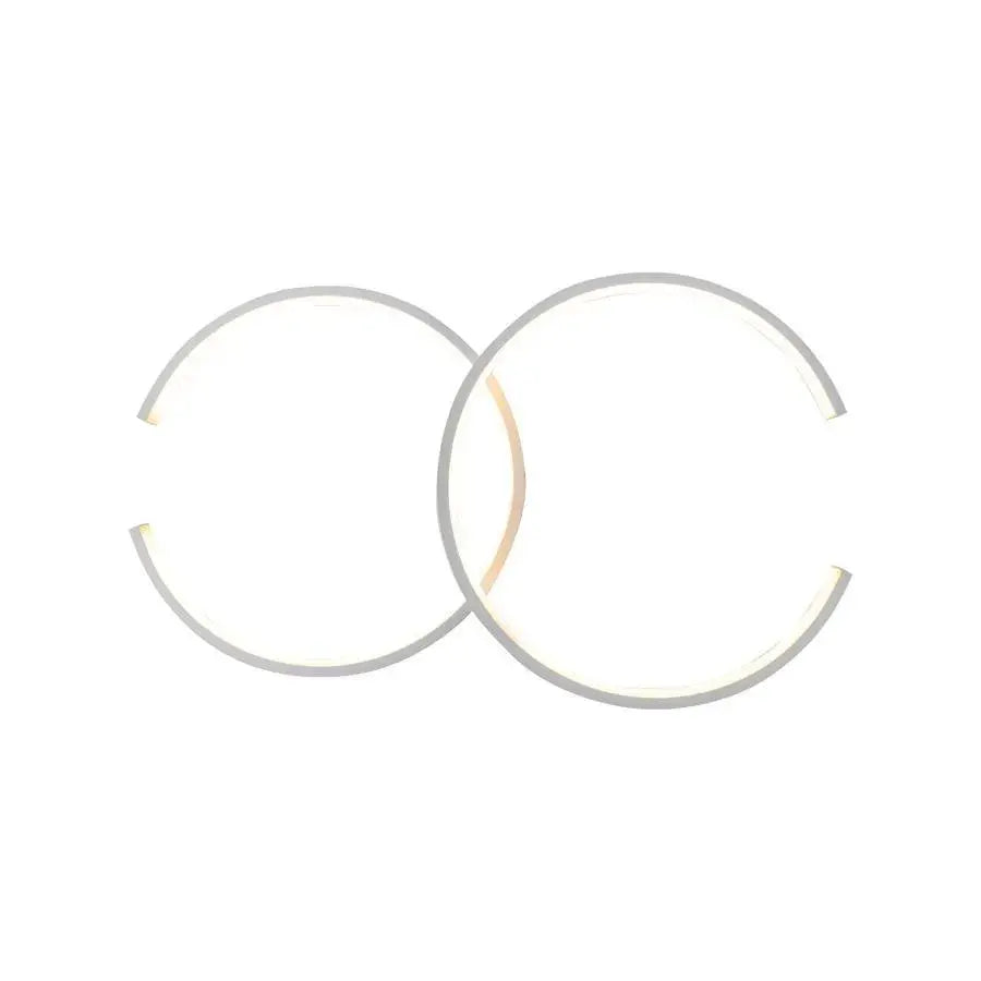 LED luster s diaľkovým ovládaním NOAH 64W, 2 prvky, studené/teplé/neutrálne svetlo, stmievateľné, biela