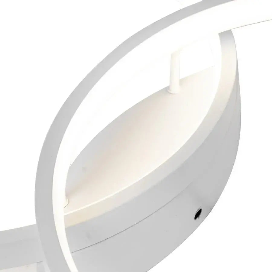 LED luster s diaľkovým ovládaním NOAH 64W, 2 prvky, studené/teplé/neutrálne svetlo, stmievateľné, biela