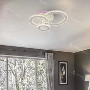 LED Anatena s diaľkovým ovládaním, 134W, biela, RGB