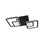 LED LED barans lup s diaľkovým ovládaním, 48 W, 2,4 GHz, akryl, studené/horúce/neutrálne svetlo, nestabilné, čierne