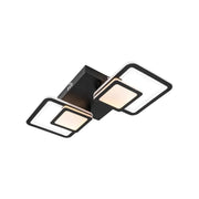 LED LED barans lup s diaľkovým ovládaním, 48 W, 2,4 GHz, akryl, studené/horúce/neutrálne svetlo, nestabilné, čierne