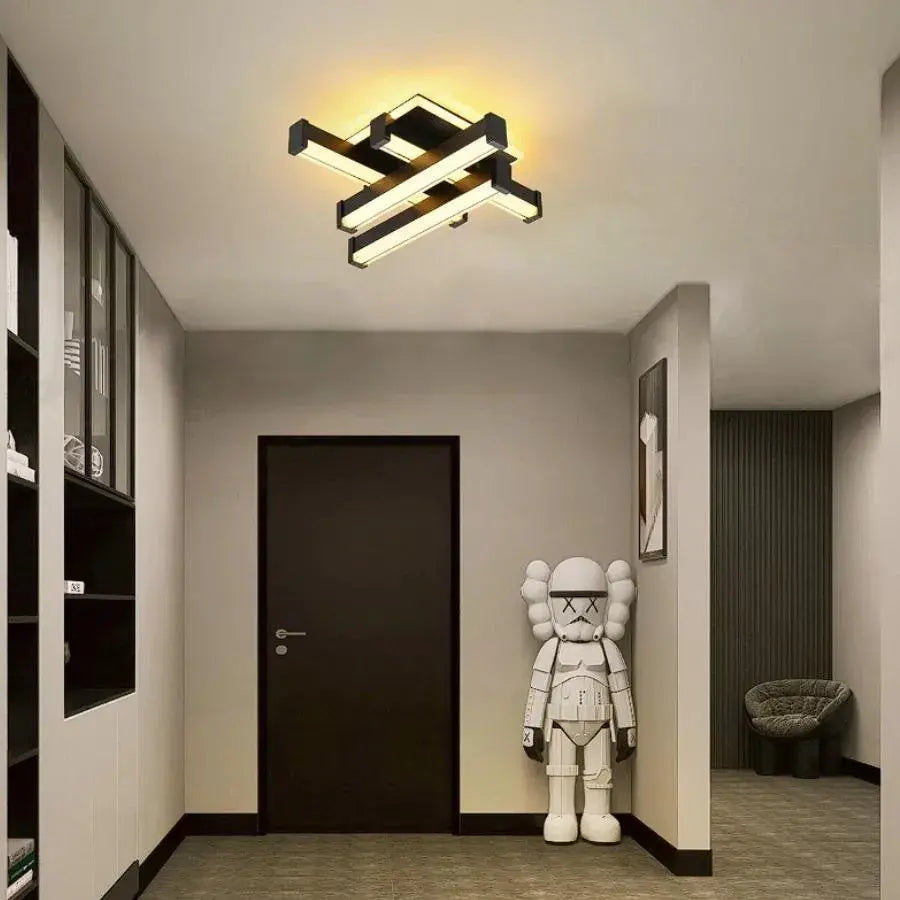 LED LULUS FALLS 54 W čiernobiela