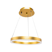 LED LED Casiana s diaľkovým ovládaním, 38W, zlatý, vyhodený