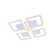 LED LED Chai 3D s diaľkovým ovládaním, 104 W, 2,4 GHz, Smumable, RGB, Acryl, White
