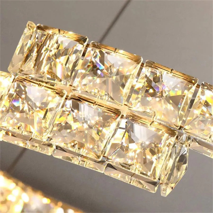 LED CRYSTAL LED s diaľkovým ovládaním SAMIRA 86W, strieborné