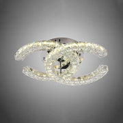 LED kryštál LULUS s diaľkovým ovládaním shia 27W SMOLNÉ SILVER