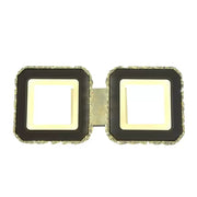 LED luster s diaľkovým ovládaním štvoruholníka, 24 W, 2 štvorce, studené/horúce/neutrálne svetlo, nestabilné, biele
