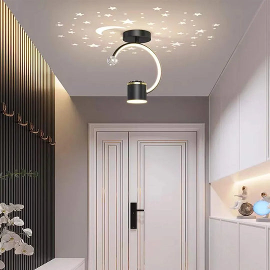 LED luster KENYA 34W, studené/teplé/neutrálne svetlo, čierny LED luster Predvolený názov Alessandro Design