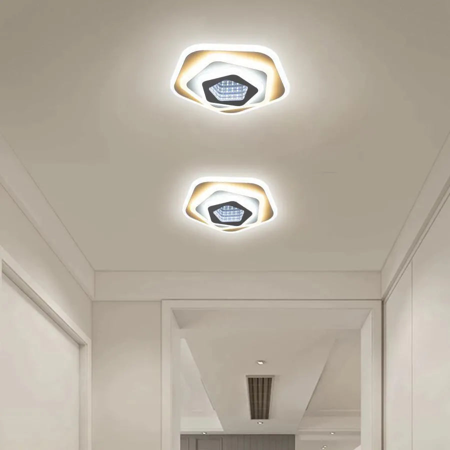 LED luster NEXA 3D 40W, Priemer 23cm, Studené/Teplé/Neutrálne svetlo, Biely