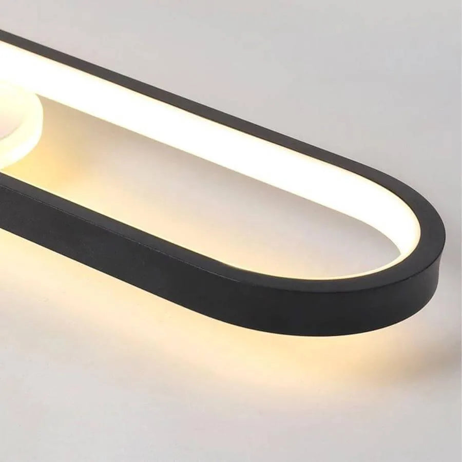 Chtíč LED RUBY 40W Čierna biela