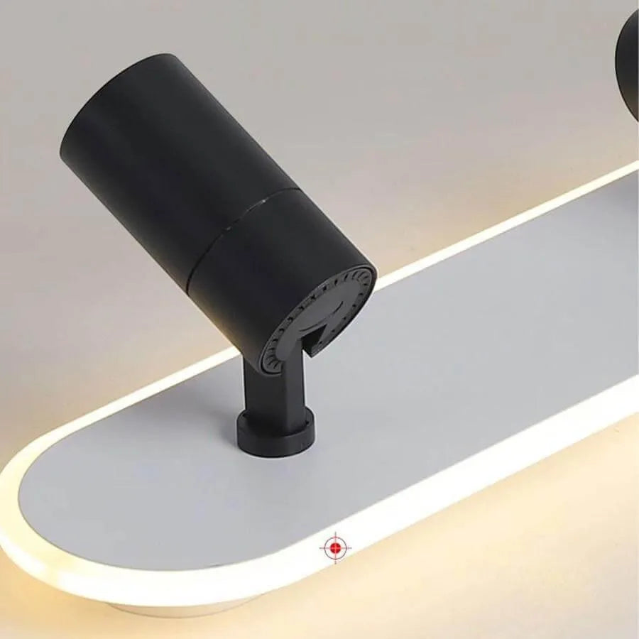 Chtíč LED RUBY 40W Čierna biela