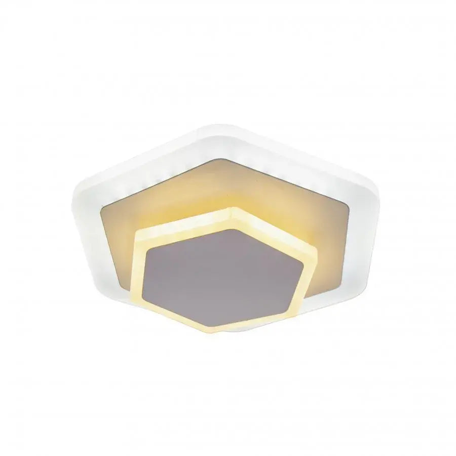 LED luster SONIA 36W, Studené/Neutrálne svetlo, Biely