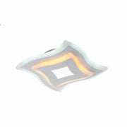 LED luster MORNIKA 12W, Priemer 35cm, Studené/Teplé/Neutrálne svetlo, Biely