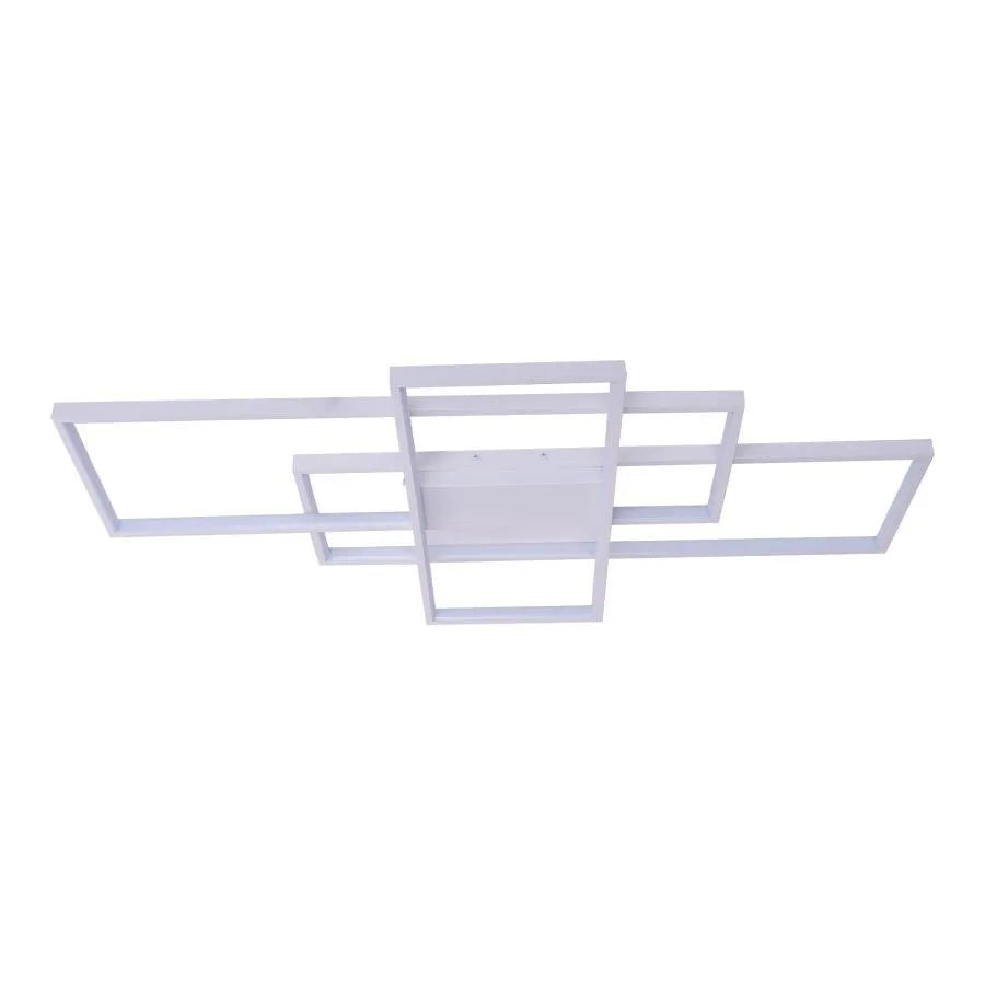 LED luster s diaľkovým ovládaním LANDEN 184W, 3 prvky, studené/teplé/neutrálne svetlo, stmievateľné, biela