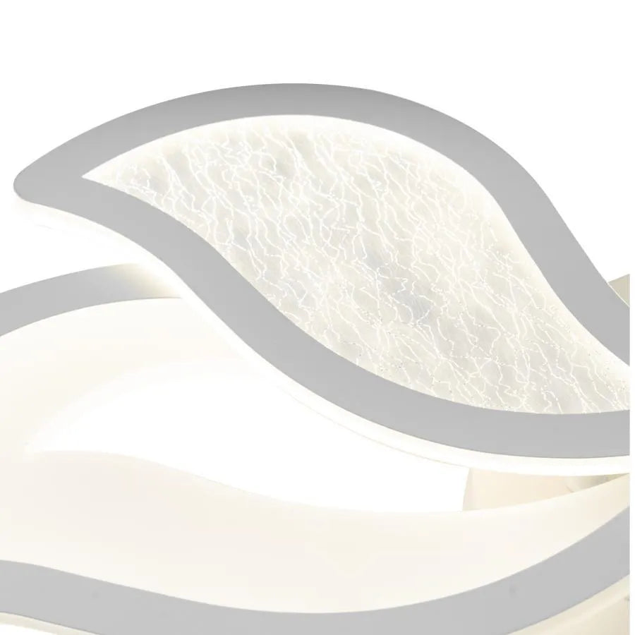 LED luster s diaľkovým ovládaním KYLEN 144W, 6 prvkov, studené/teplé/neutrálne svetlo, stmievateľné, biela