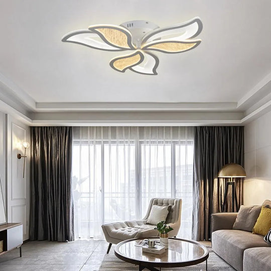 LED luster s diaľkovým ovládaním KYLEN 144W, 6 prvkov, studené/teplé/neutrálne svetlo, stmievateľné, biely LED luster s diaľkovým ovládaním Predvolený názov Alessandro Design