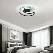 LED luster s diaľkovým ovládaním VECTOR ARCADIA 57W, Studené/Teplé/Neutrálne svetlo, Stmievateľné, Čierny