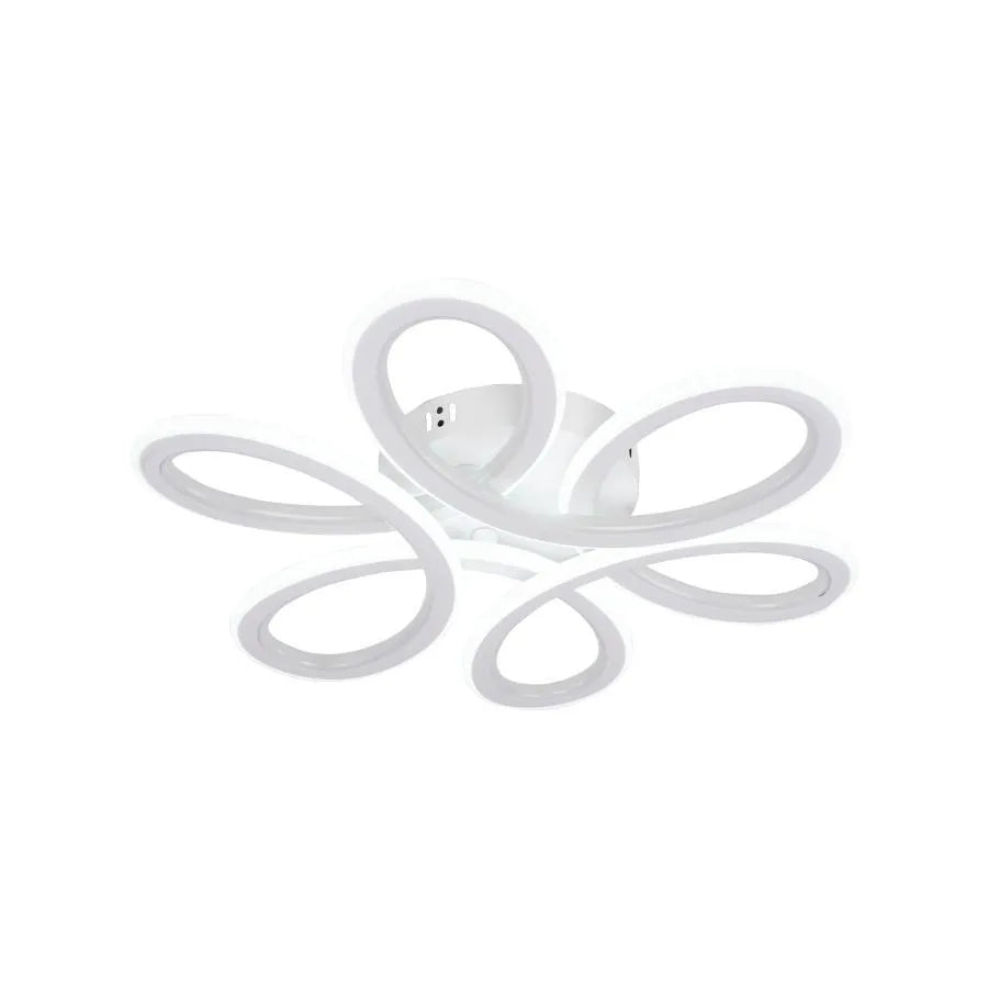 LED luster s diaľkovým ovládaním ELIZA, 65W, studené/teplé/neutrálne svetlo, stmievateľné, biela
